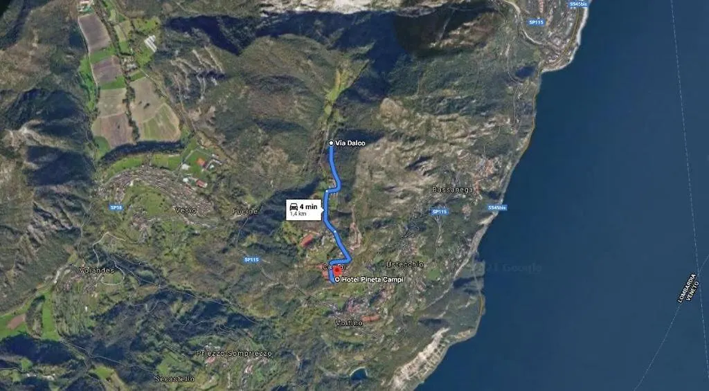 Hotel Pineta Campi Tremosine